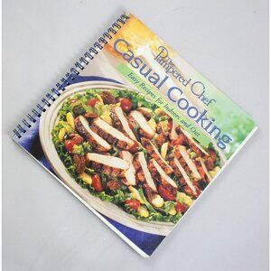 The Pampered Chef Casual Cooking Cookbook Easy Recipes For Indoors & Out 2002